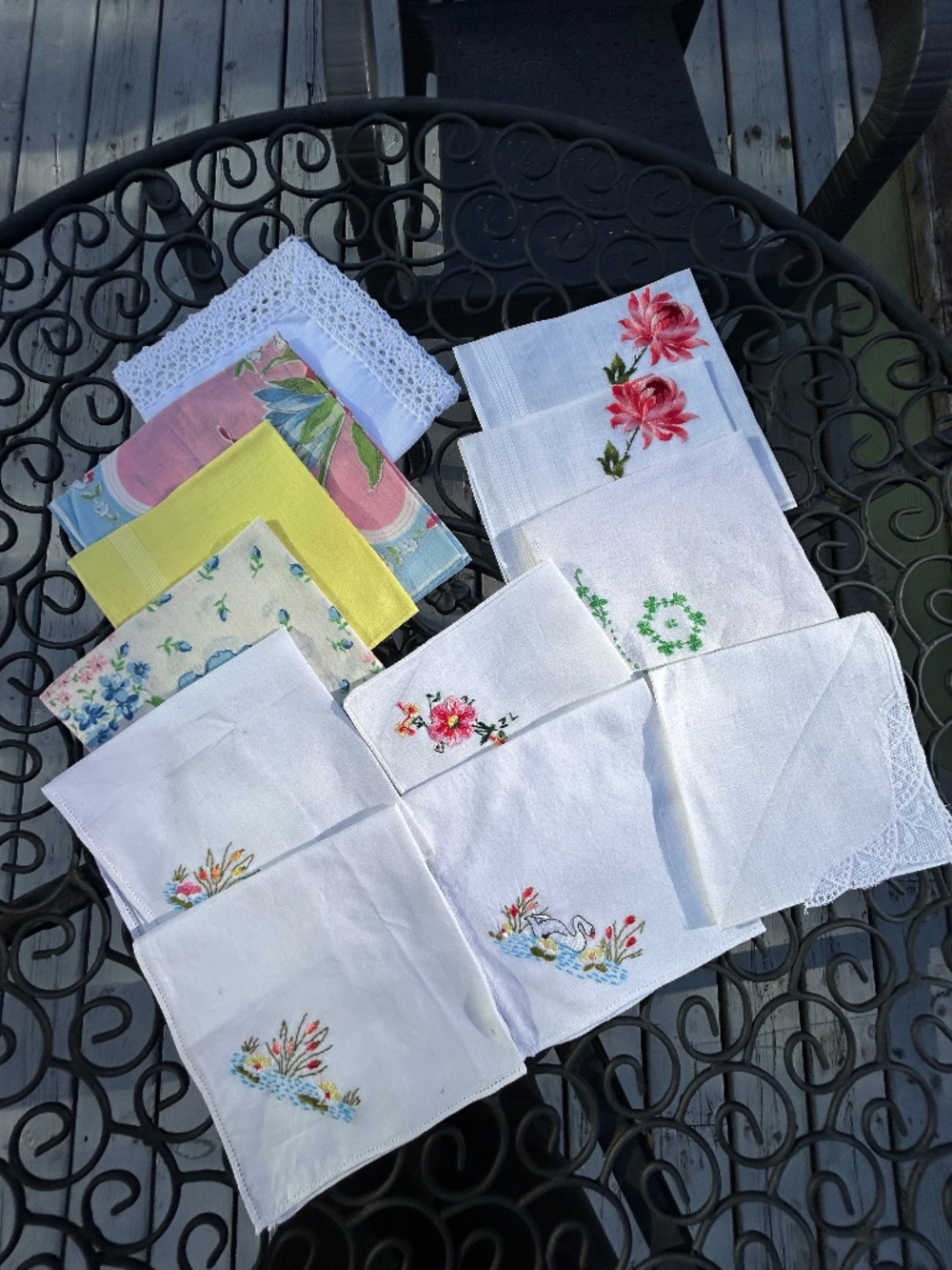 12 Vintage Hankies
